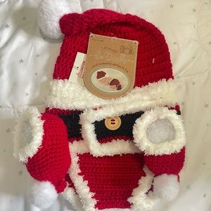 baby santa outfit